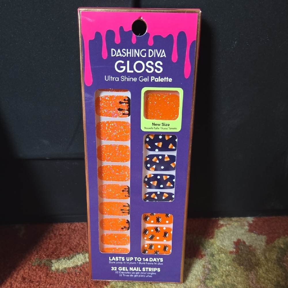 Dashing Diva Gloss Ultra Shine Gel Nail Strips '4 Midnight'